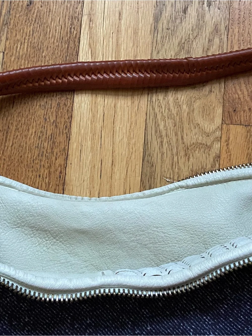Free People Vista Vegan Leather sage green bag